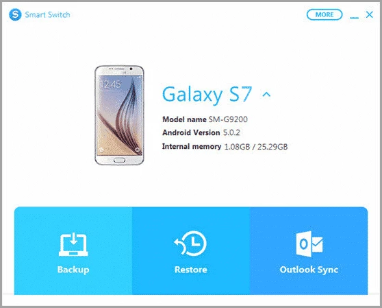 Samsung Smart Switch — captura de tela 3